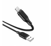 Кабель Borofone BX42 USB to Lightning 1m чорний