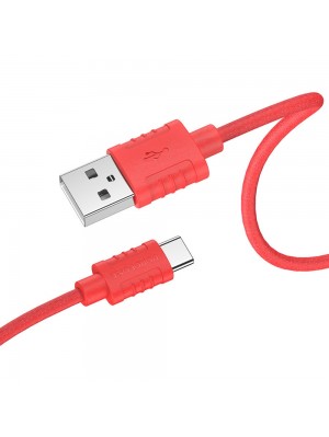 Кабель Borofone BX52 USB to Type-C 1m красный