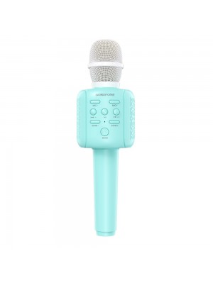 Бездротова колонка Borofone BF1 із мікрофоном синя