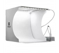Лайткуб (фотобокс) Puluz PU5022 (24 х 23 х 22 см) у комплекті з 2 LED панелями білий