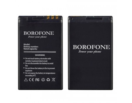 Аккумулятор Borofone BL-4U для Nokia Asha 306/ 3120 Classic/ 5330/ 5730/ 6216 Classic/ 6600 Slide/ 8800 Arte