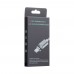 USB кабель магнітний Clip-On з індикатором Lightning 1m сріблястий