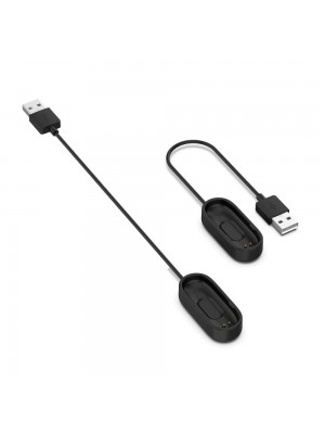 USB кабель для фітнес браслета Xiaomi Mi Band 4 0.3m чорний