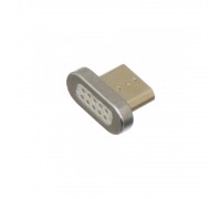 Адаптер Clip-On для магнітного кабелю Micro сріблястий