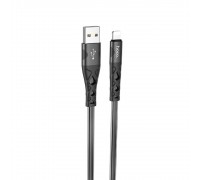 Кабель Hoco U105 USB to Lightning 1.2m чорний