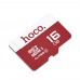 Карта пам'яті Hoco TF MicroSDHC 16GB high speed червона