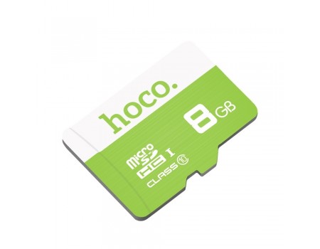 Карта пам'яті Hoco TF MicroSDHC 8GB High Speed зелена