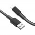 Кабель Hoco X69 USB to Lightning 1m чорно-білий