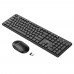 Комплект бездротової клавіатури та миші Hoco GM17 (ENG/ РУС) чорний