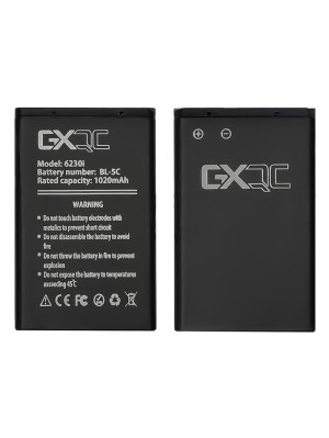 Акумулятор GX BL-5C для Nokia 2300/3100/5030/6230/6230i/6600/6630/C1-00/C2-00/E50/N70/N71/N72/X2-01