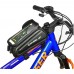Вело-мото сумка Wheel Up із тримачем для телефону чорно-карбонова