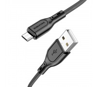 Кабель Borofone BX66 USB to MicroUSB 1m чорний