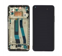 Дисплей для Xiaomi Mi 11 Lite с чёрным тачскрином и корпусной рамкой