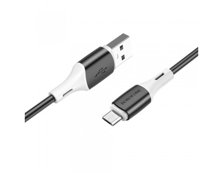 Кабель Borofone BX79 USB to MicroUSB 1m черный