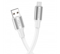 Кабель Borofone BX82 USB to MicroUSB 1m белый