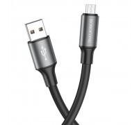 Кабель Borofone BX82 USB to MicroUSB 1m черный