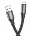 Кабель Borofone BX82 USB to MicroUSB 1m черный