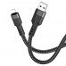 Кабель Hoco U110 USB to Lightning 1.2m черный