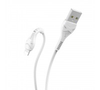 Кабель Hoco X37 USB to Lightning 1m белый