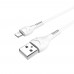 Кабель Hoco X37 USB to Lightning 1m белый