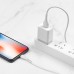 Кабель Hoco X37 USB to Lightning 1m белый