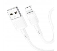 Кабель Hoco X83 USB to Lightning 1m белый