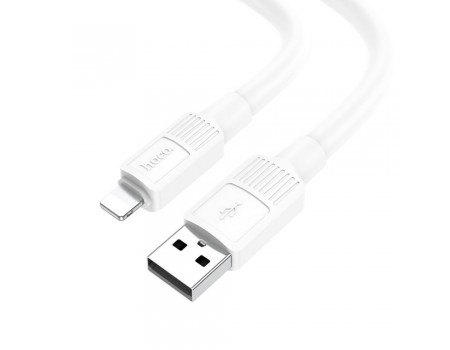 Кабель Hoco X84 USB to Lightning 1m белый