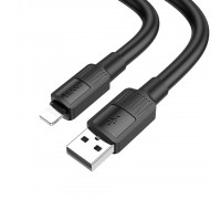 Кабель Hoco X84 USB to Lightning 1m черный