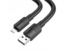 Кабель Hoco X84 USB to MicroUSB 1m черный