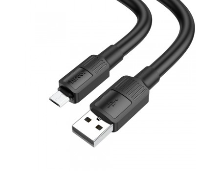 Кабель Hoco X84 USB to MicroUSB 1m черный