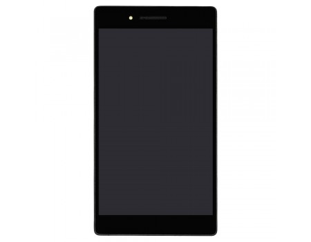 Дисплей для Lenovo Tab 7304L (ZA310064UA) з чорним тачскрином та корпусною рамкою
