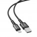 Кабель Acefast C1-02 USB to Lightning 1.2m чорний