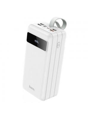 Мобільна батарея (повербанк) Hoco J86B 60000mAh 22.5W білий