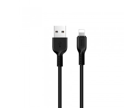 Кабель Hoco X20 USB to Lightning 1m чорний