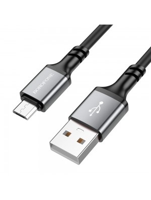 Кабель Borofone BX83 USB to MicroUSB 1m чорний