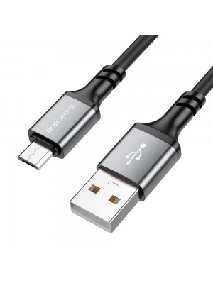 Кабель Borofone BX83 USB to MicroUSB 1m черный