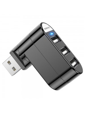 USB хаб хаб Borofone DH3 3в1 USB to 3 USB 2.0 (F)