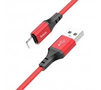 Кабель Hoco X86 USB to Lightning 1m червоний