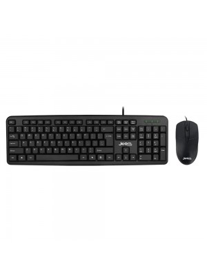 Комплект клавіатура та миша Jedel G10 (ENG/ РУС) чорний
