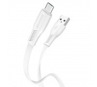 Кабель Borofone BX85 USB to MicroUSB 1m білий