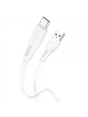 Кабель Borofone BX85 USB to Type-C 1m білий