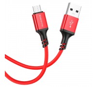 Кабель Borofone BX83 USB to MicroUSB 1m червоний