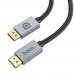 Мультимедійний кабель Hoco US04 8K DisplayPort 1.4 2m чорний