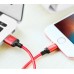 Кабель Hoco X14 USB to Lightning 2m черно-красный