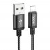 Кабель Hoco X91 USB to Lightning 3m черный