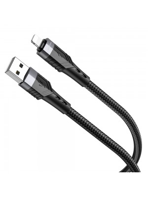 Кабель Borofone BU35 USB to Lightning 1.2m чорний