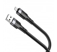 Кабель Borofone BU35 USB to MicroUSB 1.2m чорний