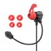 Навушники провідні вакуумні Hoco M105 ігрові з мікрофоном Jack 3.5 чорні