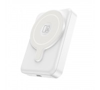 Мобільна батарея Hoco Q11 20W PD MagSafe Wireless Charger 10000mAh білий