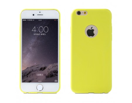 Чехол Remax для iPhone 6/6S Jelly Upgrade Yellow